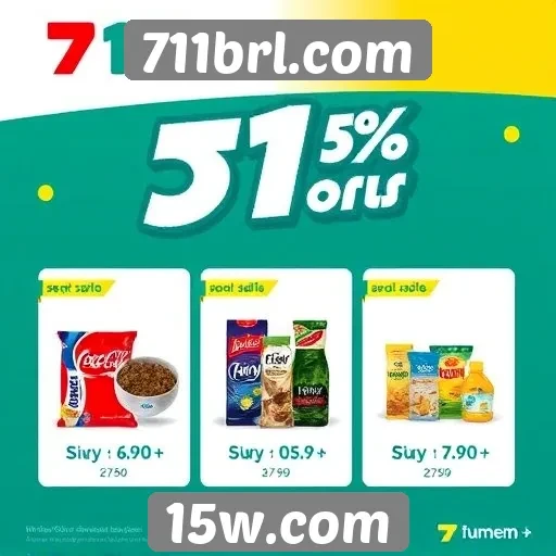 Novidades e promoções disponíveis no 711brl.com